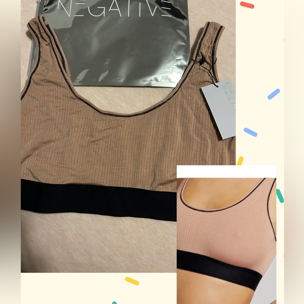 Discontinued Negative Whipped Bra Top